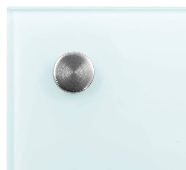 Kuchyňský panel mléčný 100 x 50 cm tvrzené sklo 249461