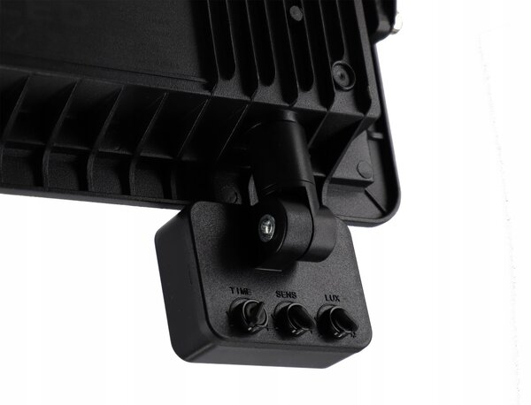 Solární LED reflektor 50 W, IP65, úhel 120°, 19 × 15,5 × 3 cm