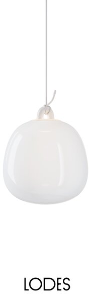 Lodes Designové závěsné LED svítidlo Oblò, 7W, v. 24,3 cm, CRI90 Barva: Transparentní, Teplota světla: 2700K - teplá bílá