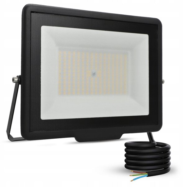 LED reflektor 150 W, IP65, neutrální bílá, úhel 120°, 27,5 × 21,5 × 3,5 cm