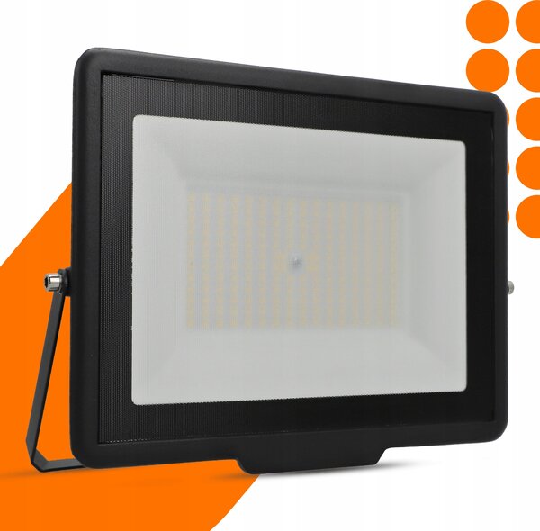 LED reflektor 150 W, IP65, neutrální bílá, úhel 120°, 27,5 × 21,5 × 3,5 cm