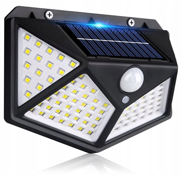 Solární LED reflektor 135 lm, neutrální bílá, IP44