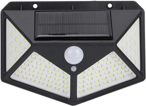 Solární LED reflektor 135 lm, neutrální bílá, IP44