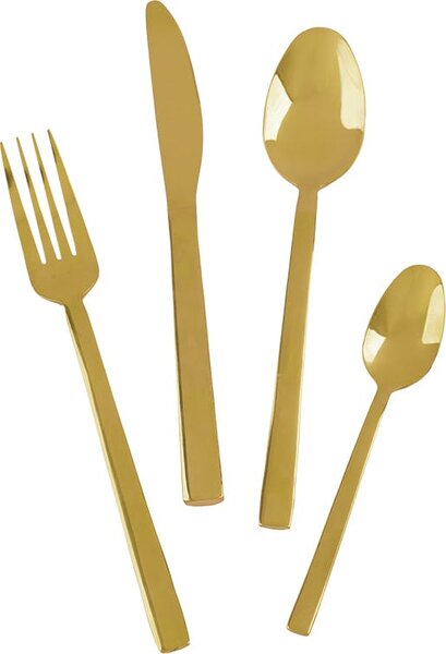 Příbory Mikasa Ciara Diseno 16 ks zlaté C000389