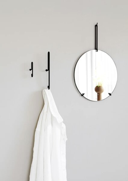 Moebe Nástěnný kovový háček Wall Hook Black - Large MB119