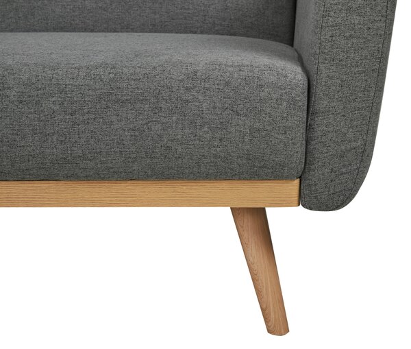 ROZKLÁDACÍ POHOVKA, textil, šedá Livetastic - Rozkládací pohovky, Online Only