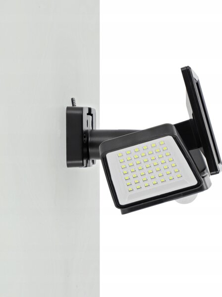 Solární LED reflektor, studená bílá, IP44