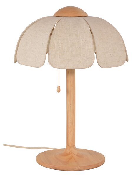 Stolní lampa MARKET SET, Coquillage, Béžová, Obývací pokoj, Tkanina / Textil, Design