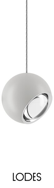 Lodes Designové závěsné LED svítidlo SPIDER, 11W, ø 12 cm, CRI90 Barva: Černá, Teplota světla: 2700K - teplá bílá