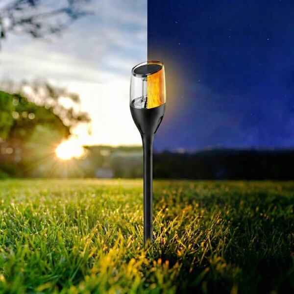 LED solární zápichové svítidlo 60 cm, IP44, 1600 K