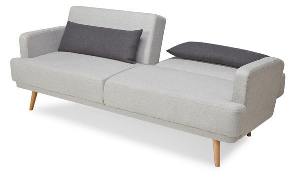 TŘÍMÍSTNÁ POHOVKA, textil, světle šedá Livetastic - Pohovky, Online Only