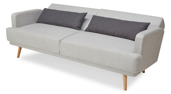 TŘÍMÍSTNÁ POHOVKA, textil, světle šedá Livetastic - Pohovky, Online Only