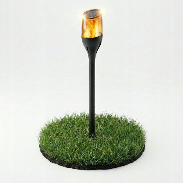 LED solární zápichové svítidlo 60 cm, IP44, 1600 K