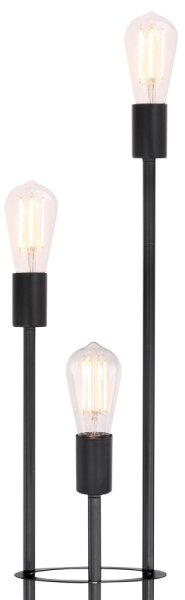 Globo 54008-3S - Stojací lampa MARTHA 3xE27/60W/230V
