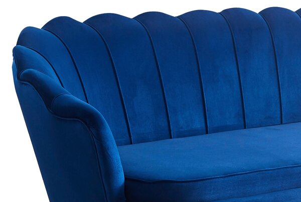 TŘÍMÍSTNÁ POHOVKA, textil, tmavě modrá Livetastic - Pohovky, Online Only