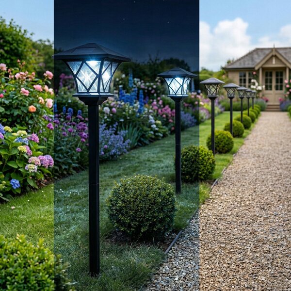 LED solární zápichové svítidlo 1,5 m, IP44