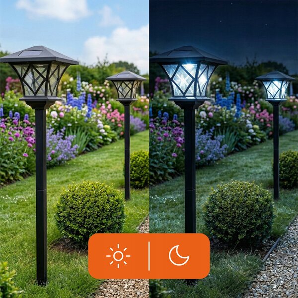 LED solární zápichové svítidlo 1,5 m, IP44