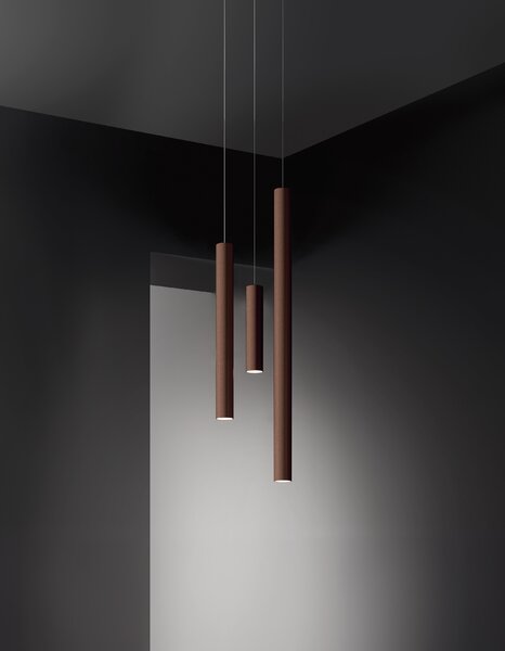 Lodes Závěsné svítidlo A-Tube M, v.60cm, 1xGU10 Barva: Matná černá