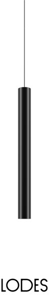 Lodes Závěsné svítidlo A-Tube M, v.60cm, 1xGU10 Barva: Matná černá