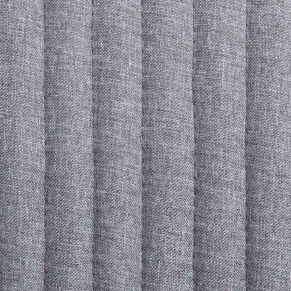 Jídelní židle 2 ks světle šedé textil 249807