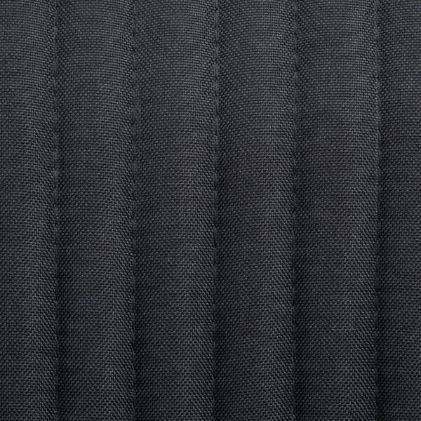Jídelní židle 2 ks černé textil 249813