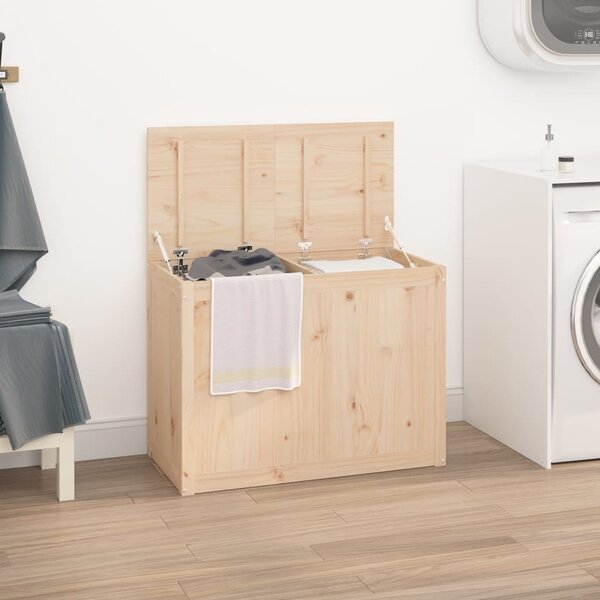 Box na prádlo 88,5x44x66 cm masivní borové dřevo