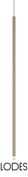 Lodes LED závěsné svítidlo A-Tube Nano L, v.90cm, 1x3W Barva: Matná černá, Teplota světla: 2700K - teplá bílá, Barva kabelu: černá