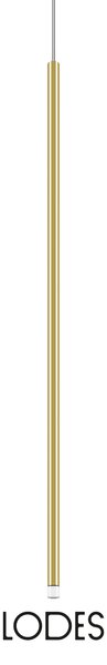 Lodes LED závěsné svítidlo A-Tube Nano L, v.90cm, 1x3W Barva: Matná černá, Teplota světla: 2700K - teplá bílá, Barva kabelu: černá