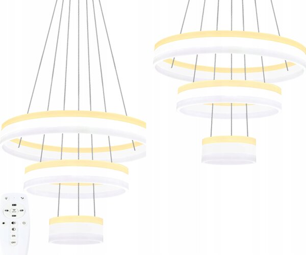 LED závěsné svítidlo, teplá bílá, IP20