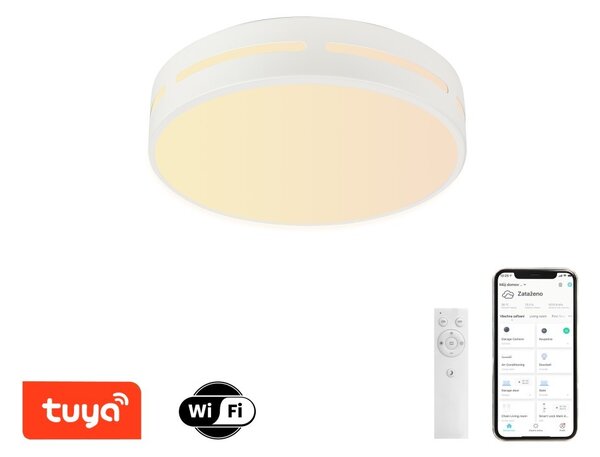 Immax 07153-W40 LED stropnice PERFECTO LITE | 24W integrovaný LED zdroj | 1500 lm | 2700K - 6500K