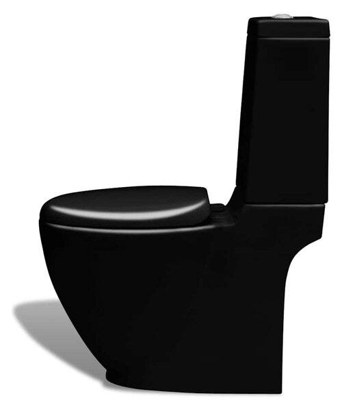 Černá keramická toaleta a bidet 270060