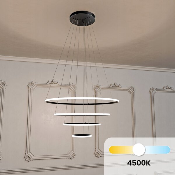 LED závěsné svítidlo 99 W, 7920 lm, neutrální bílá, IP20