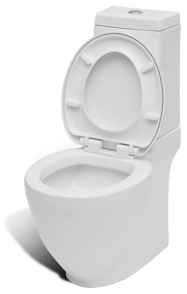 Toaletní mísa a bidet , bílá keramika 270059