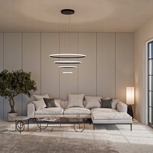LED závěsné svítidlo 99 W, 7920 lm, neutrální bílá, IP20