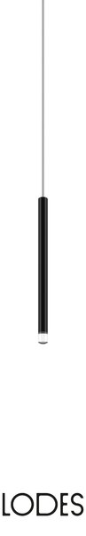Lodes LED závěsné svítidlo A-Tube Nano S, v.30cm, 1x3W Barva: Champagne, Teplota světla: 2700K - teplá bílá, Barva kabelu: transparentní