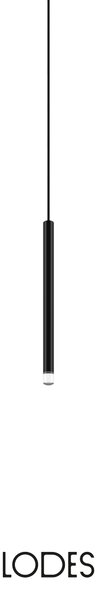 Lodes LED závěsné svítidlo A-Tube Nano S, v.30cm, 1x3W Barva: Champagne, Teplota světla: 2700K - teplá bílá, Barva kabelu: transparentní