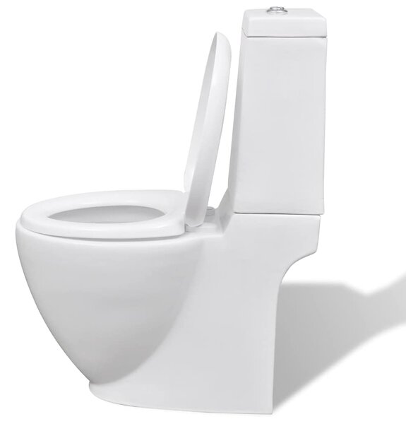 Keramické WC a bidet bílé 270566