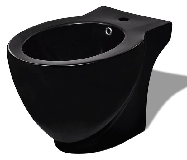 Keramické WC a bidet černé 270567