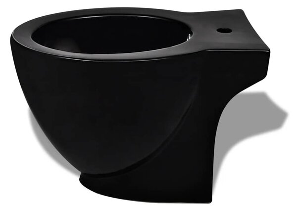 Keramické WC a bidet černé 270567