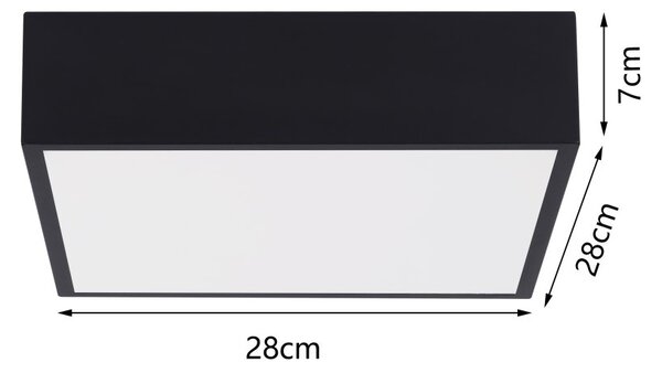 Immax NEO 07237L LED přisazené stropní svítidlo CANTO SLIM | 22W integrovaný LED zdroj | 1610lm | 3000-6000K