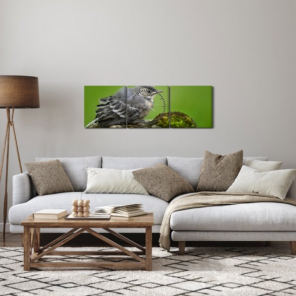Obraz - Lejsek (s hodinami) (90x30 cm)