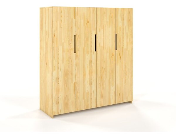 Šatní skříň z borovicového dřeva Skandica Bergman, 170 x 180 cm