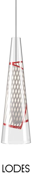 Lodes LED závěsné svítidlo Cono di Luce S, 2700K, 1x7W Barva: Červená