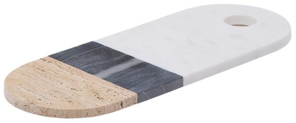 Mramorové servírovací prkénko Kave Home Nivol 34 x 10 cm