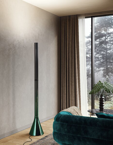 Lodes LED stmívatelná stojací lampa Croma, v. 186 cm, 1x42W Barva: Matná černá