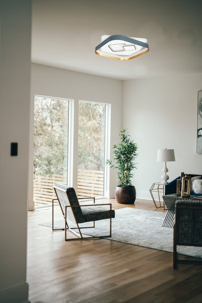 LED stropní svítidlo 106 W, 3 režimy barvy světla