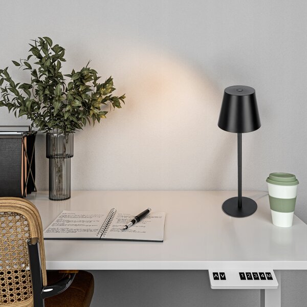 LED stolní lampa, s dotykovým ovládáním, stmívatelná, 3 režimy barvy světla