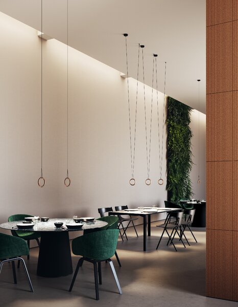 Lodes LED závěsné svítidlo IVY V, Ø 14,5 cm, 1x3W Barva: Matná černá, Teplota světla: 2700K - teplá bílá