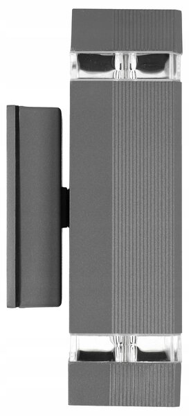 Fasádní svítidlo GU10, 235 × 110 × 107 mm