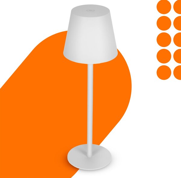 LED stolní lampa, s dotykovým ovládáním, 3 režimy barvy světla, 2,5 W, 200 lm
